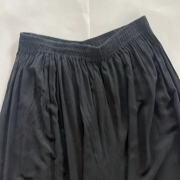 COPY - Ethnic Wear Handmade Indian Ultra Wide Leg Pants Embroidered stretchy on… - Picture 5 of 12